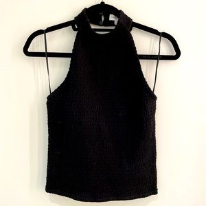 Fifth & Mode Puckered Halter Top